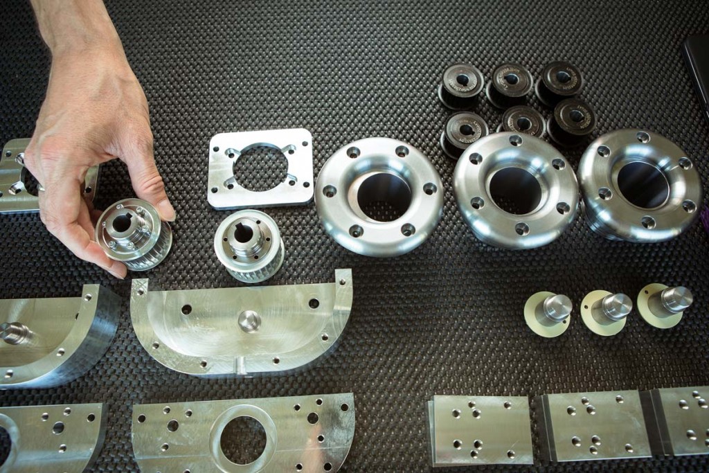 Unternehmen - Material Komponenten des skills.lab Arena Prototypen