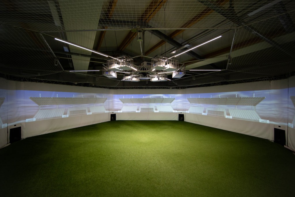 Aufnahme der skills.lab Arena ohne Spieler