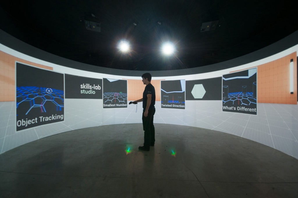 Aufnahme aus dem skills.lab Studio in Wundschuh