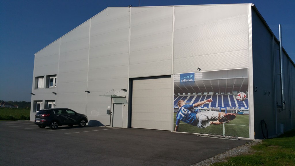 Unternehmen - Außenaufnahme des skills.lab in Wundschuh