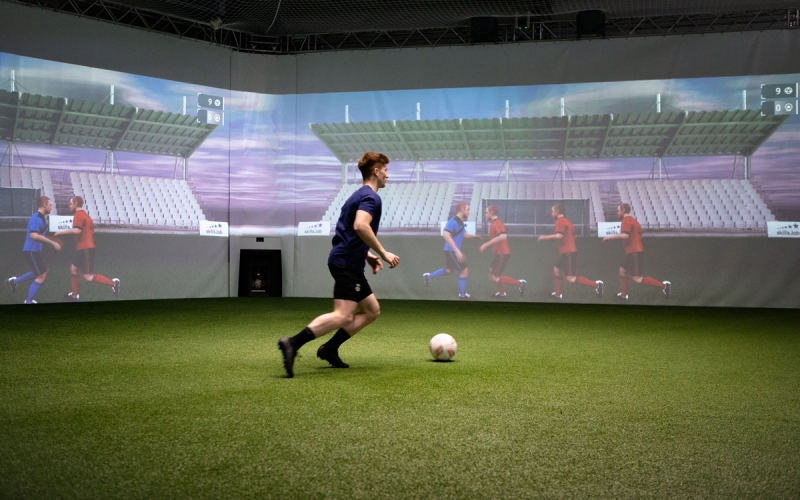 Vorteile - Aufnahme eines Spielers während eines Individualtrainings in der skills.lab Arena