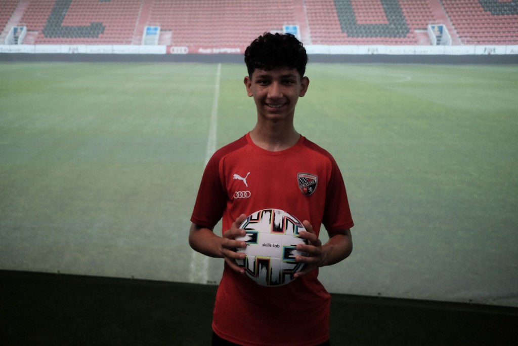 FC Ingolstadt 04 - Portätaufnahme eines Nachwuchsspielers des FC Ingolstadt