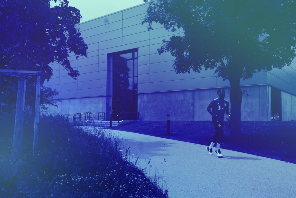 FC Bayern München - Außenaufnahme des skills.lab Gebäude am FC Bayern Campus in München