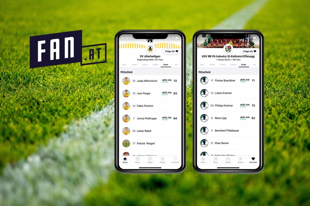 Team Check - Veröffentliche deinen skills.lab Score auf fan.at